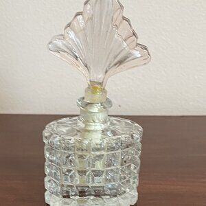 Vintage Glass Perfume Bottle - Never Used